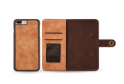 Plånboksfodral i matt läder till iPhone 6/6s