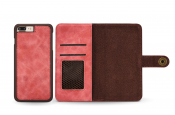 Plånboksfodral i matt läder till iPhone XS Max