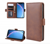Läderfodral / plånboksfodral med magnetflärp till iPhone 6/6s PLUS